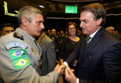 Em nova missão, a pedido de Bolsonaro, Coronel Aginaldo deixa o comando da Força Nacional (veja o vídeo)