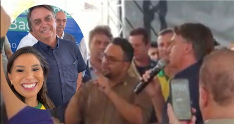 Bolsonaro tem "encontro surpresa" em Bagé e relembra suas origens (veja o vídeo)