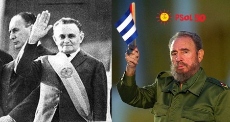 Num absurdo indescritível, PSOL tenta retirar busto de Castelo Branco para colocar Fidel, mas se dá mal
