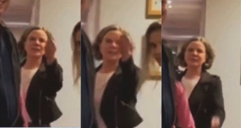 Manifestante hostiliza Lula, Gleisi "surta", ameaça dar "tapas" e vídeo vaza (veja o vídeo)