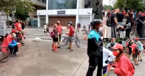 Em resposta às motociatas de Bolsonaro, militância petista realiza ‘ciclopasseata’ na Paulista e vira motivo de piada (veja o vídeo)