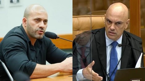 URGENTE: Moraes decreta bloqueio de bens móveis e imóveis de Daniel Silveira