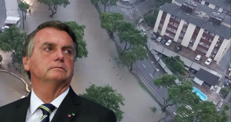 Bolsonaro age rápido e manda equipes para ajudar em Recife, após chuvas
