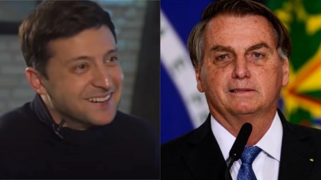 Biógrafo de presidente ucraniano diz que Bolsonaro é inspiração para ele