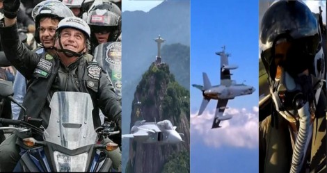 Até Bolsonaro se rende ao filme de Tom Cruise e mostra os "Top Guns" da vida real (veja o vídeo)