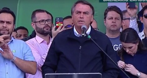 Em defesa da Liberdade e da família, Bolsonaro faz discurso emblemático para grande multidão em SC (veja o vídeo)