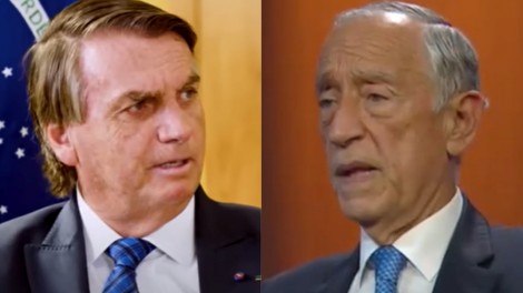 Bolsonaro deixa presidente de Portugal sem almoço: "Ou vem visitar um Chefe de Estado ou um corrupto"