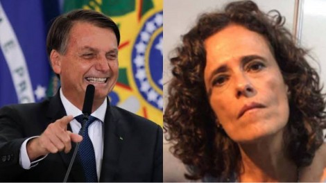 Zélia Duncan ataca covardemente Bolsonaro e acaba desmoralizada pelo próprio presidente