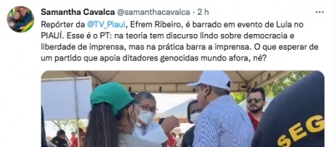 Redes Sociais - Samantha Cavalca