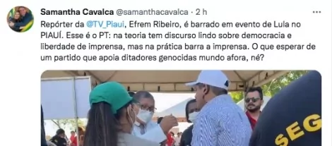 Redes Sociais - Samantha Cavalca