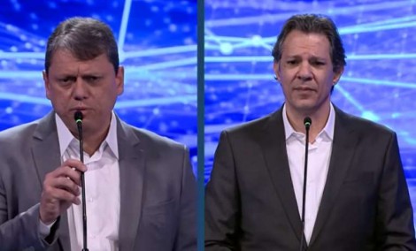 Tarcísio “janta", passa a patrola, "asfalta" e desmoraliza o petista Haddad (veja o vídeo)