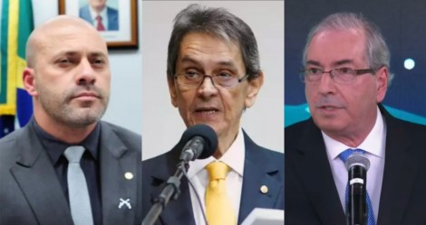 Eis o TSE! Três coelhos numa cajadada só! Roberto Jefferson, Daniel Silveira e Eduardo Cunha, e o STF