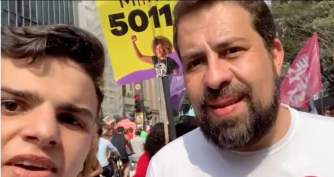 Ao lado de Guilherme Boulos, militantes do PSOL agridem menino de 15 anos. Candidato resistiu à prisão (veja o vídeo)