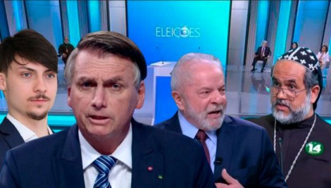 AO VIVO: Família de Bolsonaro sob ataque / Padre exorciza Lula em debate (veja o vídeo)