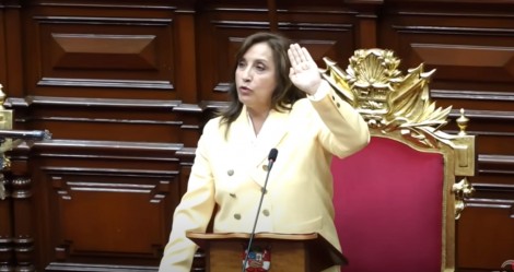 Pela primeira vez na história, uma mulher assume a presidência do Peru