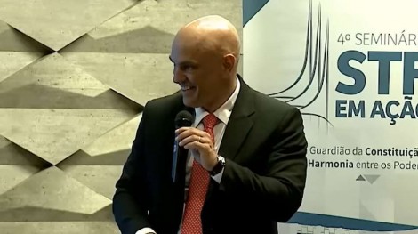 O fato mais comentado da semana: Feliz, Moraes promete muita multa e cadeia (veja o vídeo)