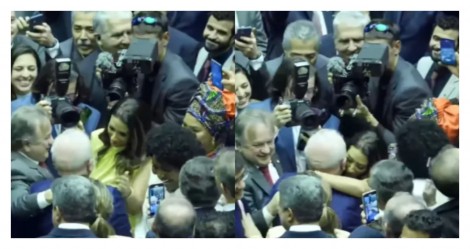 Ex-ministra de Bolsonaro, Arruda sussurra no ouvido de Lula e mostra por que foi 'chutada da política' (veja o vídeo)
