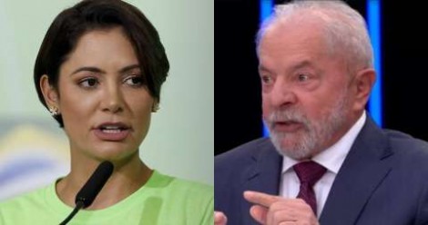 Em busca de mais uma cortina de fumaça, Lula parte pra cima de Michelle, mas se dá mal