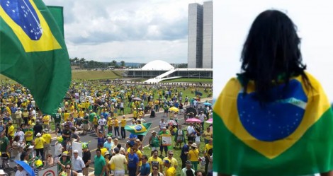 Lute, ajude o Brasil contra a censura e ganhe uma bandeira! O futuro depende de você...