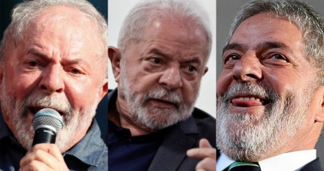 As três faces de Lula... Até os psicopatas envelhecem e chegam à demência