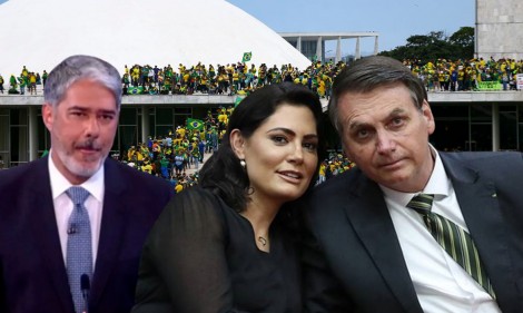 Com a volta de Bolsonaro e o "levante" de Michelle, Bonner que se prepare...