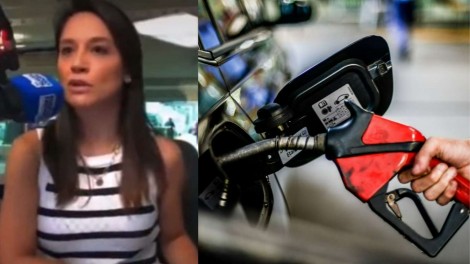 Jornalista da grande mídia se assusta, ao vivo, com o absurdo preço da gasolina (veja o vídeo)