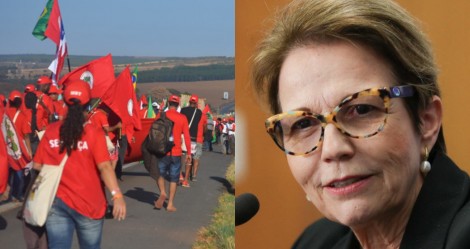 Tereza Cristina solta o verbo sobre o covarde avanço do MST e detona: "Invadir é crime" (veja o vídeo)
