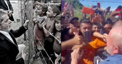 Com ‘medo’ do povo a quem iludiu a vida inteira, Lula revive ‘fábula do arame farpado’ (veja o vídeo)