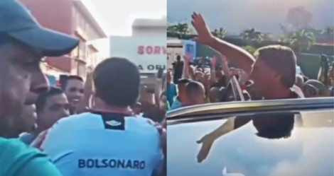 Bolsonaro revive tour de feriadão e é aclamado por multidão no litoral paulista (veja o vídeo)