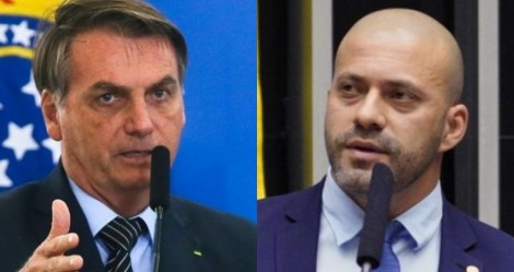 Moraes determina que Bolsonaro e Daniel Silveira prestem depoimento à Polícia Federal