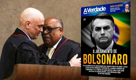 Na véspera do julgamento de Bolsonaro, Revista quebra o Sistema com lançamento impactante