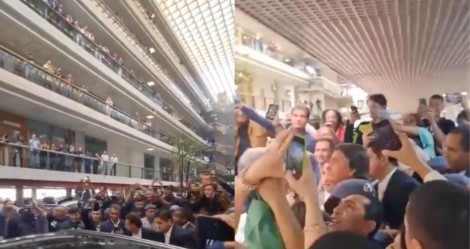 Vaza vídeo da recepção a Bolsonaro em SP e algo impressionante é revelado