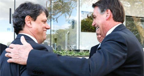 A esquerda infiltrada age ardilosamente, alimenta especulações e tenta minar a relação entre Bolsonaro e Tarcísio