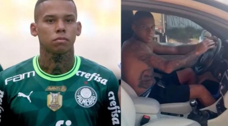 Jogador do Palmeiras é flagrado com acompanhante trans e vídeo vaza (veja o vídeo)