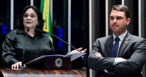 Juntos, Damares e Flávio aplicam lição desmoralizante em parlamentares de esquerda