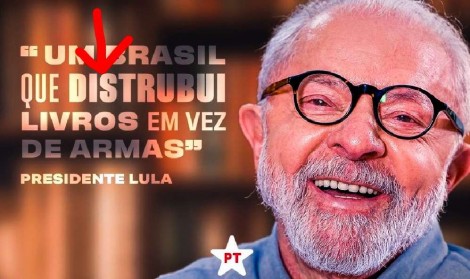 A propaganda de livro que fede como uma piada petista