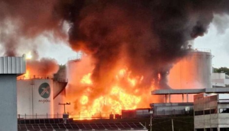 Incêndio devastador toma conta de uma das maiores distribuidoras de combustíveis do Brasil (veja o vídeo)