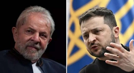 Presidente da Ucrânia fez pouso técnico no Brasil, pediu encontro com Lula e o “anão diplomático” recusou