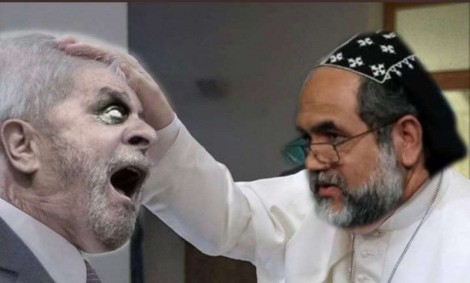 AO VIVO: Padre que "exorcizou" Lula clama para que o povo renove a fé no Brasil! (veja o vídeo)
