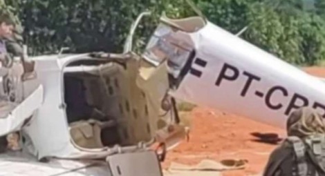 Pouso forçado de avião revela “carga proibida” e piloto acaba preso (veja o vídeo)