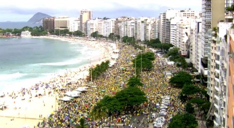 Em nome da liberdade e da democracia compareça à Copacabana em 21 de abril