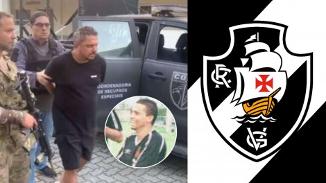 Ex-jogador do Vasco é preso sob acusação de assassinato