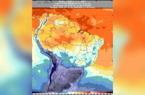 Capitais enfrentarão frio intenso no fim de semana