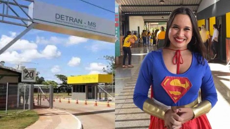 Servidora que interpretou “Mulher-Maravilha, a heroína do trânsito”, agora é acusada de fraude no Detran