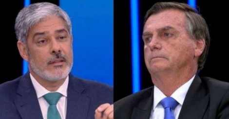 Bolsonaro encara imprensa de frente e desafia para o "cara a cara" (veja o vídeo)