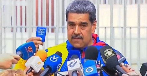 Maduro choca a todos na primeira manifestação neste domingo (veja o vídeo)