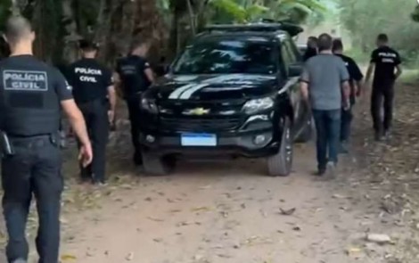 Operação policial deflagrada hoje tenta capturar homens que deram golpe em 23 magistrados