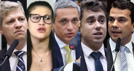 Nikolas, Gayer, Marcel e Bárbara: a juventude em defesa da democracia. E o PSD do senador Irajá na contramão