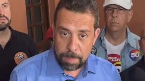 Boulos "chora" com a 1ª revelação sobre a notícia-crime contra Tarcísio