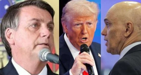 Bolsonaro revela o que fará se Moraes negar sua ida à posse de Trump